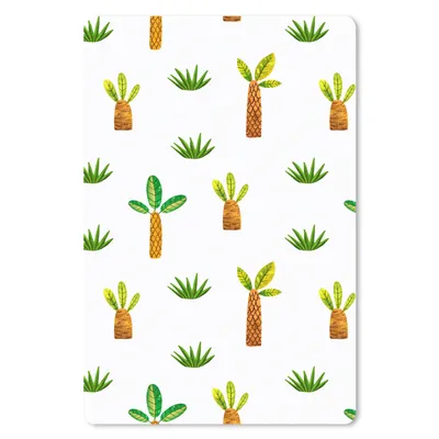 Produktbild von MuchoWow® Mauspad Mousepad Dschungel - Palme - Gras 40x60 cm - Mousepads - Maus Mat - Pad - Mausunterlage - Schreibtisch Accesoire