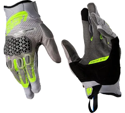 Produktbild von Leatt Handschuhe ADV HydraDri 5.5 kurz V25 dunkelgrau-schwarz-gelb XL