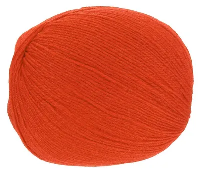 Produktbild von Häkelwolle 100% reine Wolle Hellrot 100g 280m 2mm