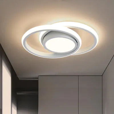 Produktbild von LED Deckenleuchte Weiß Runde 24W Natürliches Weiß 4000K Deckenlampe Lampen Für Schlafzimmer, Küche, Flur, Gang, Restaurant Durchmesser 30 CM