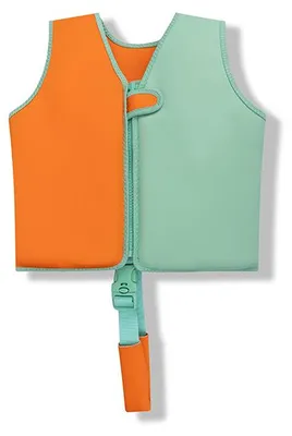 Produktbild von Swim Essentials Schwimmweste – Orange/Grün – Vivid Clash – 3/6 Jahre