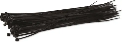 Produktbild von KSS Kabelbinder-Sortiment Polyamid 6.6, schwarz, 203x2,5, UV-beständig, 100 Stück