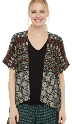 Produktbild von Desigual Jamil Damen 2-in-1-T-Shirt Jacke M