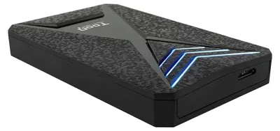 Image de Tooq 2.5 Usb 3.1 Gaming Led Boîtier externe Hdd/ssd Argent Argent One Size