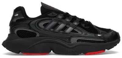 Produktbild von adidas Ozmillen Core Black Grey Better Scarlet - EU 42