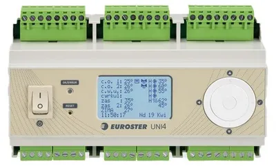 Immagine prodotto di Centralina di riscaldamento Euroster UNI 4 - 2 circuiti di riscaldamento, bollitore tampone e acqua calda sanitaria, con compensazione delle condizioni atmosferiche senza alloggiamento a parete