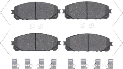 Obrázok produktu pre MS 13046056892N-SET-MS Brzdové doštičky, brzdové čeľuste prednej nápravy pre JEEP CHEROKEE (KL)