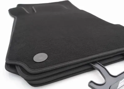 Immagine prodotto di Tappetini per Mercedes Classe S Lunga V223 AMG dal 2020 Tappeto auto premium in velours di qualità originale Set tappetini auto 4x nero