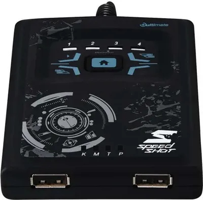Zdjęcie produktu dla Hama Speedshot Ultimate, Uniwersalne, Czarny, PS4/PS3/Xbox One/Xbox 360, Przewodowa, 232 mm, 140 mm
