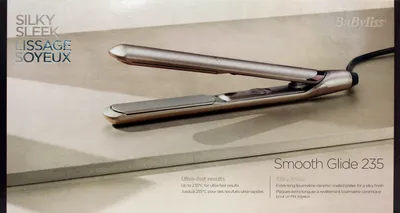 Produktbild von BaByliss ST90PE Smooth Glide 235 Haarglätter