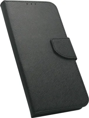 Produktbild von Buch Tasche "Fancy" kompatibel mit XIAOMI REDMI NOTE 11 PRO Handy Hülle Etui Brieftasche Schutzhülle mit Standfunktion, Kartenfach Schwarz
