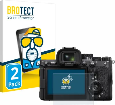 Produktbild von 2x BROTECT Schutzfolie für Sony Alpha 7R V Displayschutz Displayschutzfolie Folie Matt Entspiegelungsfolie