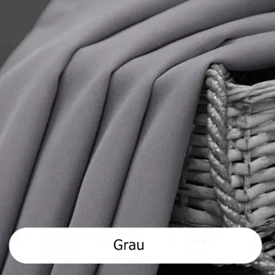 Produktbild von Grau 140x230 Vorhang ÖSEN Gardine Dekoschal Deko ÖSENSCHAL Modern Curtain
