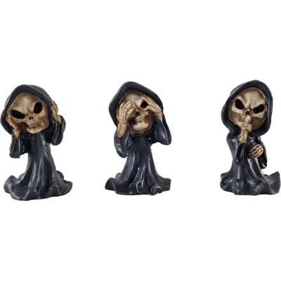 Produktbild von 3 weise lustige Reaper, Nichts hören, sehen und sagen, bunt