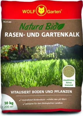 Produktbild von WOLF-Garten Rasen- und Gartenkalk P 744 10kg