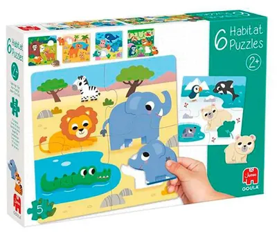 Immagine prodotto di Goula 1110100762, 4 pezzi, Istruzione, 2 anni