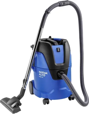 Obrázek produktu pro Nilfisk AERO 26-01 PC X, Suché a mokré, Černá, Modrá, 25 l, 60 l/s, 21 kPa, 210 mbar