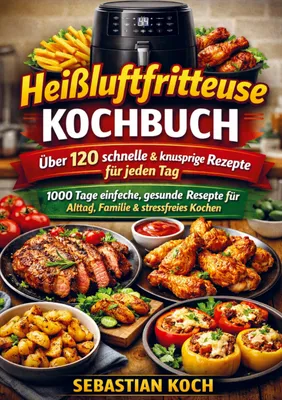 Produktbild von Das ultimative Heißluftfritteuse Kochbuch - Schnell, knusprig & gesund genießen