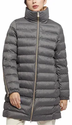 Produktbild von GEOX W ILDE PARKA FLANPRINTED Grau