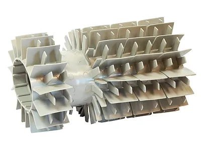 Produktbild von Combi-Bürste 145 mm lang grau Dolphin Poolreiniger 6101656