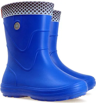 Produktbild von DEMAR Gummistiefel VIBES Ultraleichte Regenstiefel gefüttert Garten Arbeitsschuhe EVA Blau 40/41