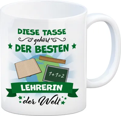 Produktbild von Beste Lehrerin der Welt Kaffeebecher