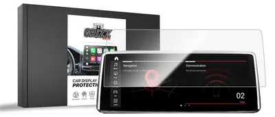 Produktbild von Keramische Autodisplayfolie für BMW X6 F16 10,2" (2014-2019), Grizz Protector