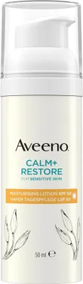 Produktbild von Feuchtigkeitslotion SPF 50 Calm+ Restore!" ( Feuchtigkeitslotion)  50 ml