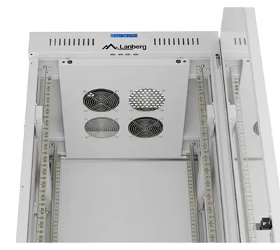 Imagen del producto de Lanberg FF01-6642-12SL, Estante independiente, 42U, 1200 kg, Rieles para el estante, Ruedas giratorias, 102 kg