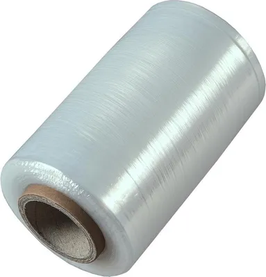 Produktbild von Ersatzrolle mit Stretchfolie zum Verpacken und Bündeln von Zubehörteilen / Kleinteilen, Rolle mit 150 m, Breite 12,5 cm, Transparent, Länge 150 m, Verpackungseinheit: 1 ROL