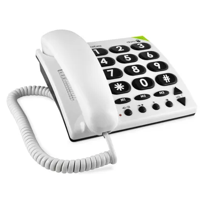 Image de DORO PHONEEASY311CB - Doro PhoneEasy 311C filaire Blanc