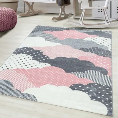 Produktbild von Ayyildiz Hali BAMBI801500820PINK, Teppich, Polypropylen (PP), Pink, Rechteck, 800 mm, 1500 mm