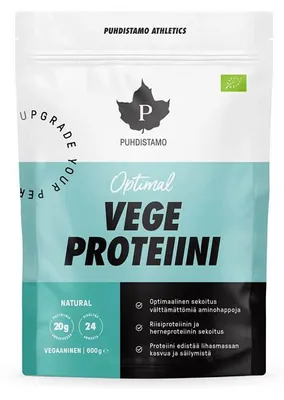 Produktbild von Puhdistamo Optimal Vegan Protein 600g natürlich