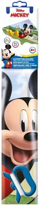 Produktbild von Paul Günther 1110 - Kinder-Drachen Disney Micky Mouse, komplett flugfertig mit Wickelgriff und Schnur, Einleiner-Drachen aus robuster Folie für Kinder ab 4 Jahren