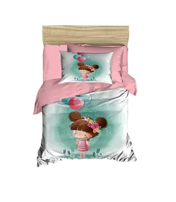Produktbild von L'Essentiel Linge de Maison, PH158, Baby-Bettbezug-Set, Rosa, 100 x 150 cm