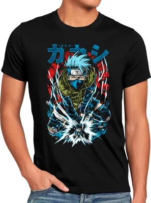 Produktbild von style3 Kakashi Power Herren T-Shirt ninja anime manga cosplay