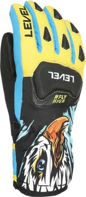 Image de Level Race JR Glove Jaune-Bleu 6-L