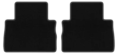 Image de Tapis arrière en moquette pour Honda e:NY1 2023- (SUV) – 2 pièces, noirs, sur mesure – Wielganizator LUX