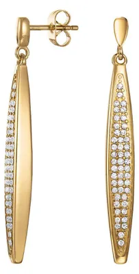 Produktbild von Esprit Damen Ohrringe Edelstahl Zirkonia Gold Exclusive ESER13028B000