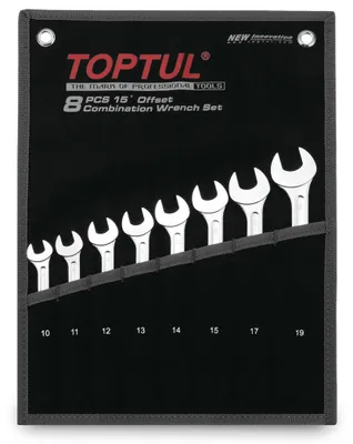 Produktbild von TOPTUL Ring- / Gabelschlüsselsatz GPAW1202 1.3kg