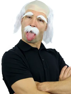 Produktbild von WIG ME UP Perücke Set Einstein Opa 3893-P68