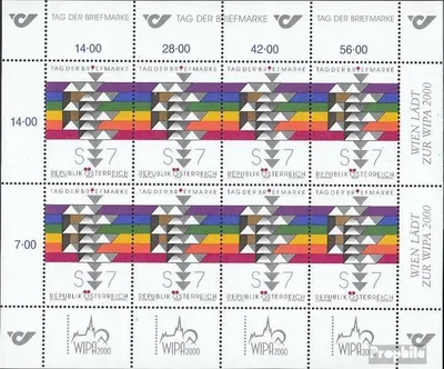 Produktbild von Briefmarken Österreich 2000 Mi 2315 Kleinbogen (kompl.Ausg.) gestempelt Tag der Briefmarke