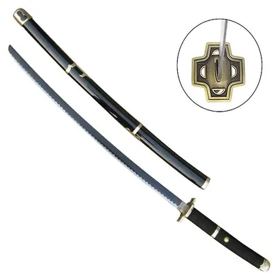Immagine prodotto di Katana ornamentale – ispirata alla Yubashiri di Roronoa Zoro (serie One Piece)