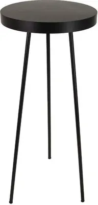 Produktbild von Tisch Rund - Schwarzes Metall - Ø42,5 x ↑ 98 cm