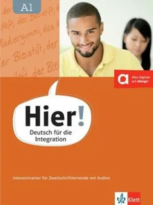 Produktbild von VERLAG: KLETT SPRACHEN Hier! A1 Intensivtrainer für Zweitschriftlernende mit Audios