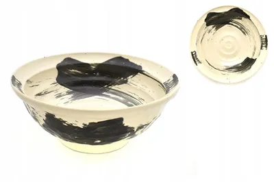 Produktbild von Emro Aziatica Men-Bachi Ramen Schüssel B&W 22 cm Porzellan