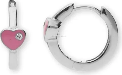 Produktbild von JuwelmaLux Kinderohrringe Herz Silber 925/000 JL21-06-0005