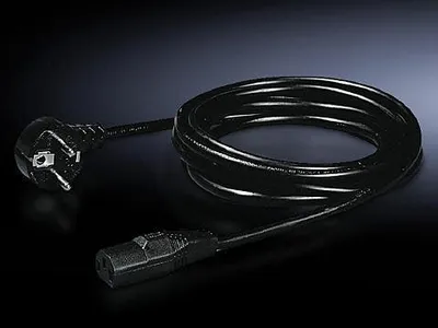 Produktbild von Rittal DK 7200.215, 1,8 m, C14-Koppler, C13-Koppler, 230 V