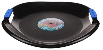 Image de Assiette Luge Tornado Super Noire 54 Cm