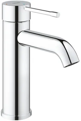 Immagine prodotto di Grohe Essence Mitigeur monocommandé pour lavabo, fonction d'économie d'énergie, S-Size, saillie 116mm, avec vidage Push-open, chrome, 24179001, 24179001